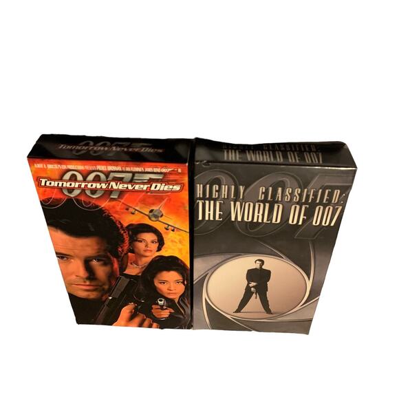 Tomorrow Never Dies James Bond 007 Limited Edition VHS box set 1998 Brosnan - Picture 4 of 13